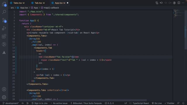 #5. React Tab - Menambahkan Custom Header смотреть онлайн