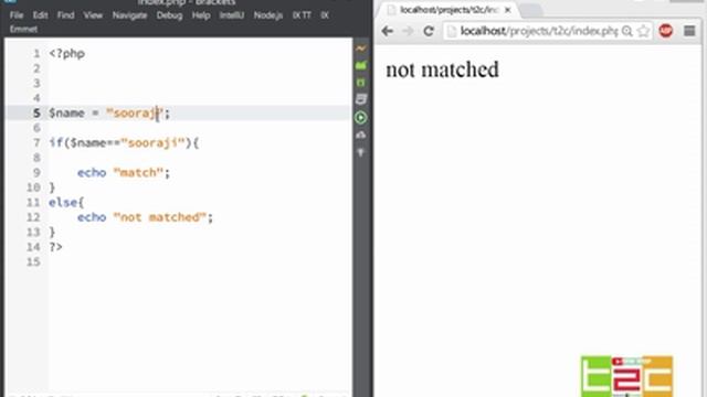 PHP FULL TUTORIAL(In MALAYALAM) : PHP IF CONDITIONS смотреть онлайн