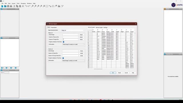 How can i import excel data in yEd graph editor смотреть онлайн