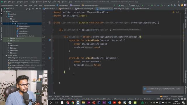 Monitor Internet Connection - Android смотреть онлайн