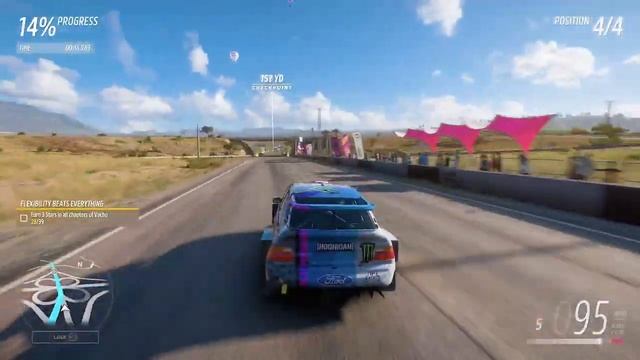FH5 1994 Hoonigan Ford Escort RS Cosworth 'Cossie V2' - On A Wing And A Prayer Race смотреть онлайн