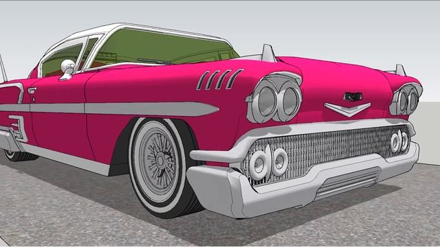CHEVROLET IMPALA 1957 смотреть онлайн