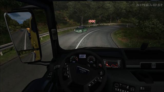 MAN Crash ETS2 (Euro Truck Simulator 2) смотреть онлайн