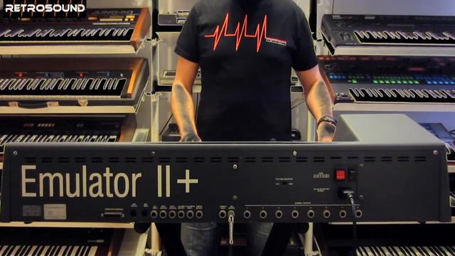 E-mu Emulator II Vintage Sampling Synthesizer (1984) space movie style смотреть онлайн