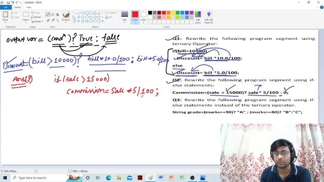 If-else ladder to Ternary operator || Ternary operator to if-else || If-else to ternary operator смотреть онлайн