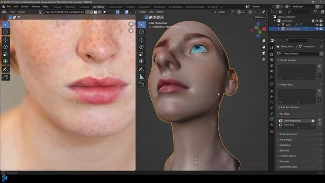 Blender: Project Faces Onto Character Meshes смотреть онлайн