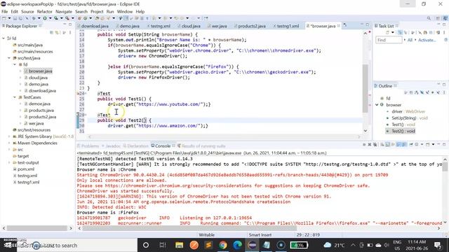 Как проводить параллельное тестирование нескольких браузеров. Selenium TestNG