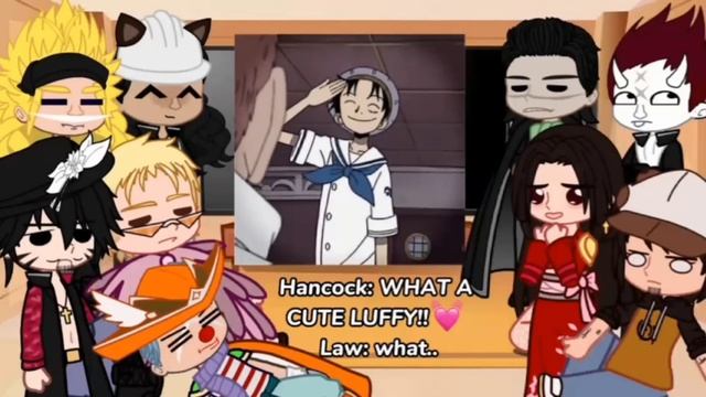 Shichibukai React To Luffy // One Piece // Gacha Club смотреть онлайн