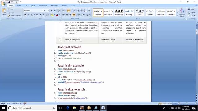 Final Keyword in Java смотреть онлайн