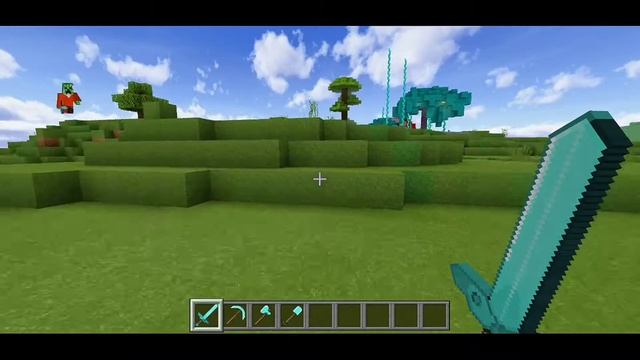 Texture Pack Faithful + Shaders 128x128 For Mcpe Support Ram 2GB - Minecraft PE (Showcase)