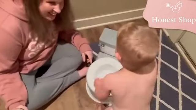 Детский горшок в виде унитаза смотреть онлайн