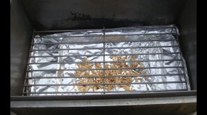 Копчение в коптильне с гидрозатвором