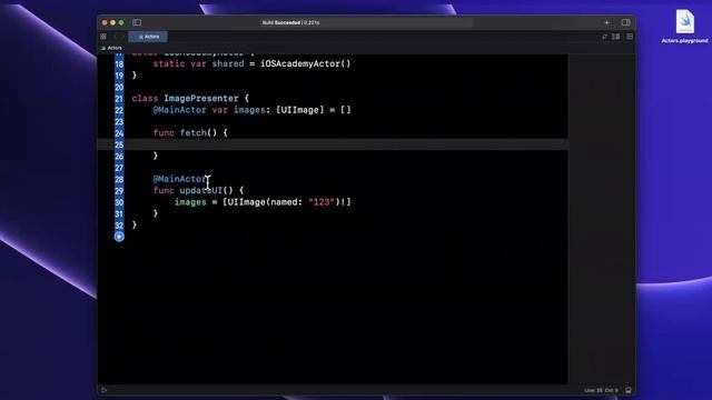 Global Actors in Swift (2022) – iOS смотреть онлайн