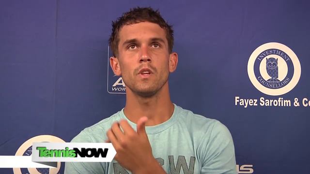 Ryan Sweeting Presser at the 2012 US Men's Clay Court Championship смотреть онлайн