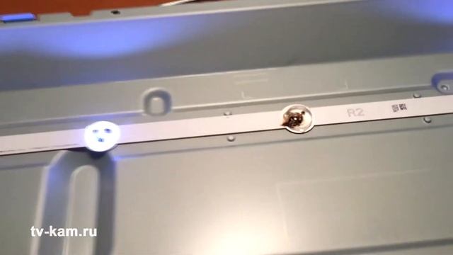 Ремонт подсветки матрицы телевизора LG 47LN540V. Замена светодиодов. смотреть онлайн