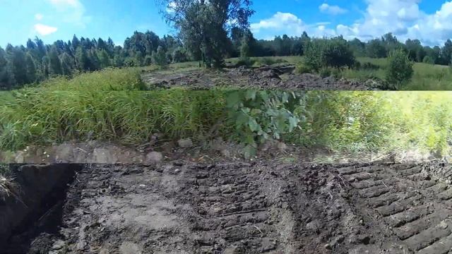 Костромские просторы. коп после трактора 2