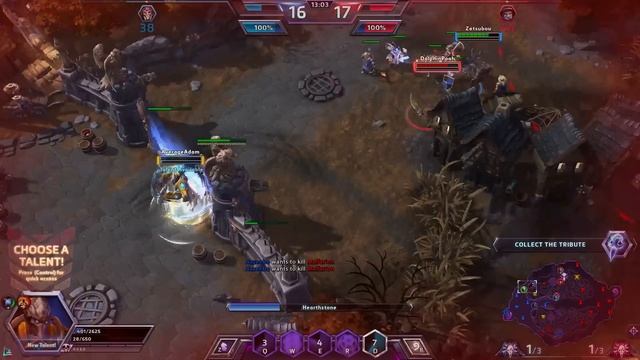 Heroes of the Storm- Tassadar- Oracle Force Wall смотреть онлайн
