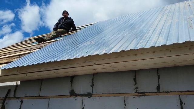 Кровля крыши из профнастила. смотреть онлайн