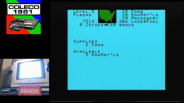 Colecovision Flashback - War Room - 7,601 смотреть онлайн