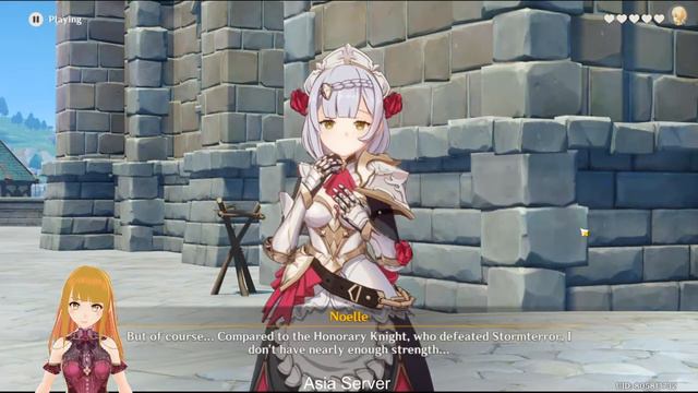 Genshin Impact Noelle A Maid Above Ground смотреть онлайн