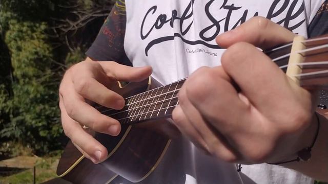 Here comes the sun 🌻 (The Beatles) - Ukulele Cover Mateus Bernart смотреть онлайн