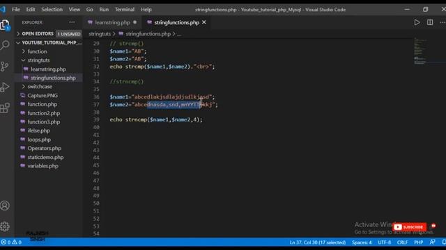 Lec 9 part 4: String in php in hindi смотреть онлайн