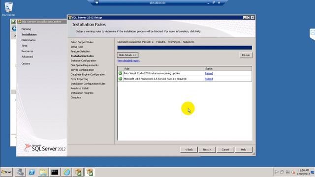 INSTLLING SQL SERVER 2012 ON WINDOWS SERVER 2008R2 смотреть онлайн