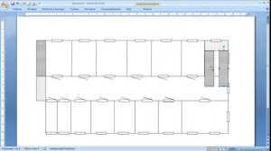 рисуем схему эвакуации в MS Word