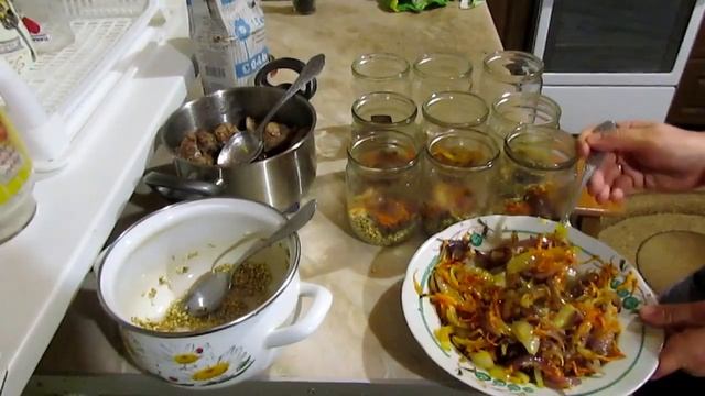 Перловая каша в автоклаве. Завтрак туриста консервы. смотреть онлайн