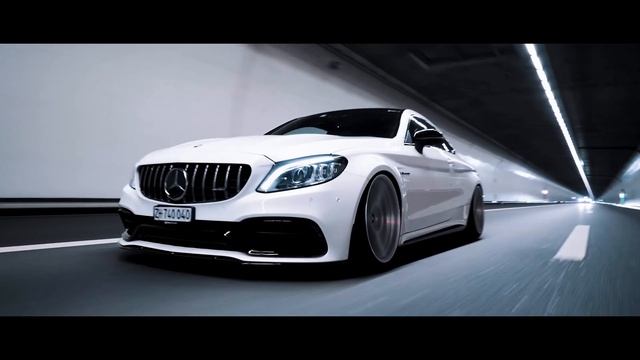 Night Lovell - I'm Okay [Bass Boosted] Mercedes AMG C63s Showtime | 4K