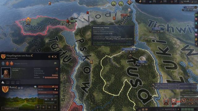 Crusader Kings 3| Achievement Run | Das Land der Rus #002 смотреть онлайн