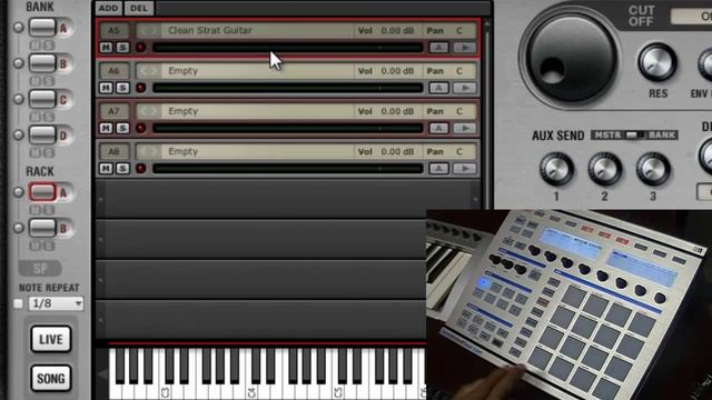 Maschine Tutorial - Maschine 1.6 playing MOTU BPM rack instruments смотреть онлайн