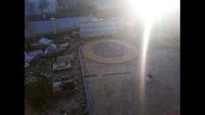 Демонтаж тротуарной зоны. Укладка тротуарной плитки