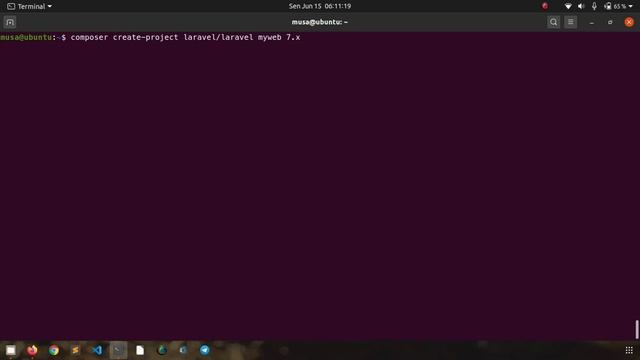Install Laravel 7 di Ubuntu 20.04 смотреть онлайн