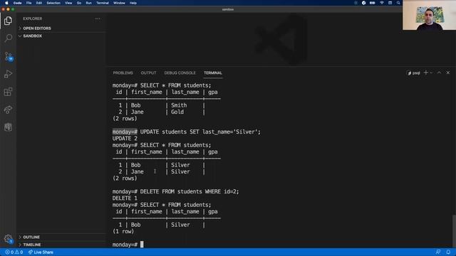 W5D1: Intro to Databases + SQL (1 of 1) смотреть онлайн