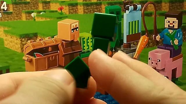ОБЗОР LEGO MINECRAFT 21138 АРБУЗНАЯ ФЕРМА смотреть онлайн