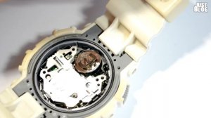 Как заменить батарейку в часах Casio G-Shock GA-110 change replacement battery