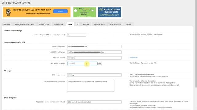 Increase Login Security With 2FA and SMS Code | WordPress смотреть онлайн