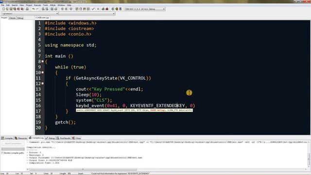 How to SIMULATE & DETECT Keyboard key press in C/C++ | Easy Programming смотреть онлайн
