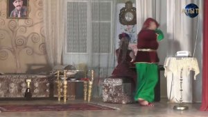 В Хрюгском Доме культуры  Ахтынского района прошло представление лезгинского театра им  С Стальског
