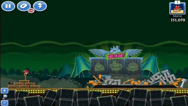 Angry Birds Friends Golden Grenade Location and Solution in Green Day 3 смотреть онлайн