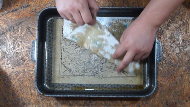 ДЕЛАЕМ СТАРИННЫЙ СВИТОК ll КАК СОСТАРИТЬ БУМАГУ смотреть онлайн