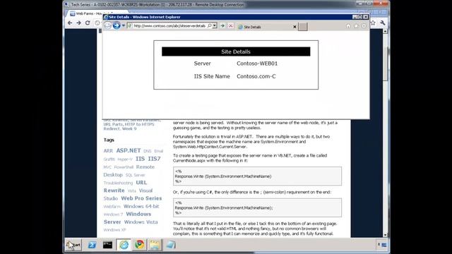 SiteServerDetails - Web Farm Node Information-Week 13 смотреть онлайн