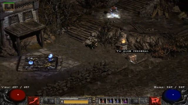 Diablo 2 LOD: Insight para mi mercenario + 3 Crafteos смотреть онлайн