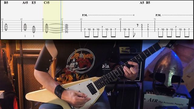 Countess Bathory - Venom | TAB | Cover | Tutorial