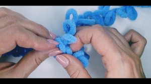 Вязание пальцами!!! Без спиц и крючка!!!knitting with fingers, without knitting needles and hook