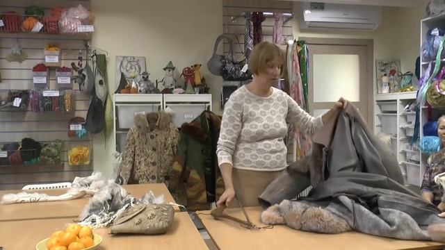 Зимние пальто из войлока от Дарины. смотреть онлайн