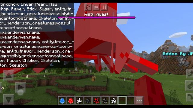 trevor henderson giants (minecraft addon made by me) смотреть онлайн