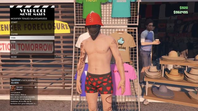 AVOIR BANDANA SANS LA CASQUETTE - GTA ONLINE 1.40 PS4 смотреть онлайн