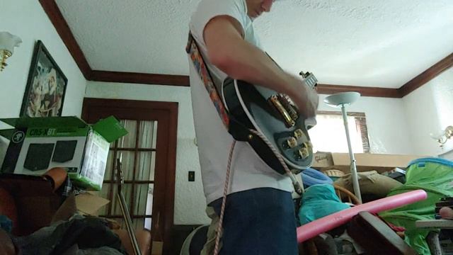 New Jam to backing track featuring Gibson 498T pickup смотреть онлайн